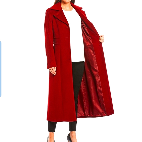 Jonathan Michael Jackets & Blazers - Jonathan Michael long wool  coat size 10